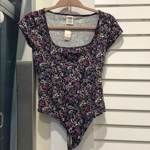 PINK by VS Floral Body Suit